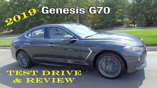2019 Genesis G70 Test Drive & Review