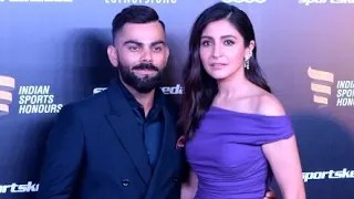 Viral Kohli and Anushka Sharma arrived at Indian Sports Honours Event.