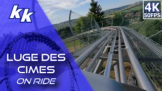Luge des Cimes- Station de Métabief 2022 (On ride/4K 50 fps)
