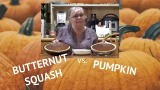 Pumpkin vs Butternut Squash - Taste Test Challenge