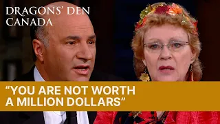 "You Are Not Worth A Million Dollars" | Dragons' Den Canada