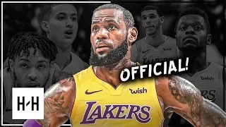 LeBron James Joins Los Angeles Lakers! Full Highlights vs Lakers from 2017-2018 NBA Season!