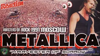 MetallicA - "Harvester of Sorrow" 1991 Moscow (REACTION)