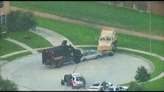 Houston Shooting and Car Chase Ends in Police Standoff