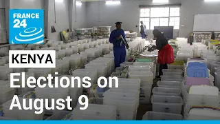 Kenyan presidential candidates in final dash before vote to succeed Kenyatta • FRANCE 24 English