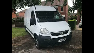 2009 Vauxhall Movano 2.5L Diesel Clutch Replacement