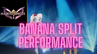 BANANA SPLIT PERFORMANCE!! THE MASKED SINGER S6