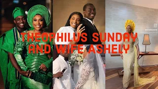 Theophilus Sunday and his wife Ashley white Traditional and church wedding highlights.#theophilus