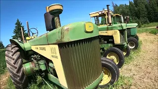 Antique Tractors and Equipment at Estate Auction