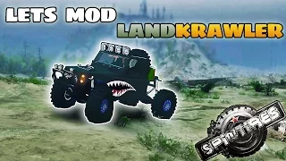 Lets Mod Spintires - Landkrawler - Frankentruck! - Link in the description!