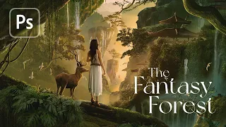 Photoshop Speedart - The Fantasy Forest Jenggala Sutra