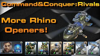 C&C Rivals: More Rhino Openings!