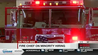 Birmingham Fire Chief discusses minority hiring