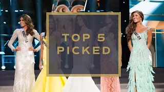 62nd MU - Top 5 PICKED! | Miss Universe