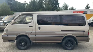 1996 Toyota Hiace Super Custom 4WD 3.0L turbo diesel 56,700mi import from Japan PARTS-1