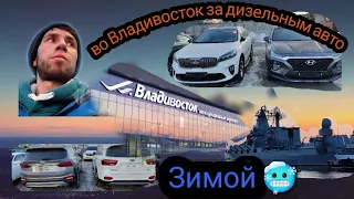 Во Владивосток за машиной в лютый мороз. Hyundai Santa Fe и Kia Sorento Prime (зимний перегон)1часть
