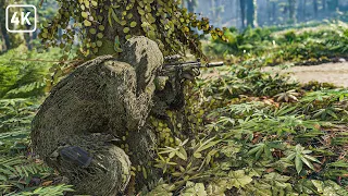 GHILLIE FOREST OPERATION | Ghost Recon Breakpoint [4K UHD 60 FPS] Stealth Realism Gameplay | No HUD