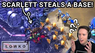 StarCraft 2: Scarlett's WEIRD Proxy Hatcheries vs Astrea! (Best-of-3)