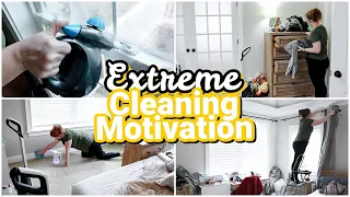 Extreme All Day Cleaning Motivation Real Mom life Clean With Me 2022