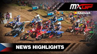 NEWS Highlights en Español | MXGP of Czech Republic 2023 #MXGP #Motocross
