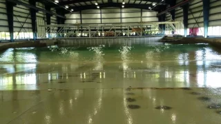 OSU Wave Lab Tsunami Test