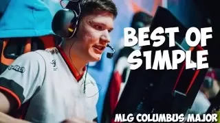 CS:GO - S1mple MLG COLUMBUS 2016 MAJOR (Funny Moments & Highlights)