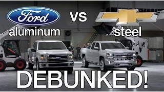 Debunking Chevy Silverado vs Ford F150 Aluminum Test Commercials!
