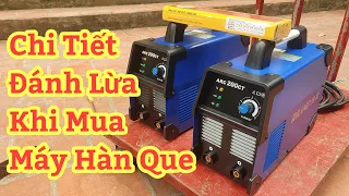 Mua Máy Hàn Que Giá Rẻ Dễ Bị Lừa Bởi Những Chi Tiết Này