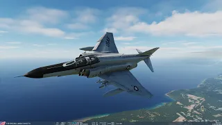 Rough F-4 Phantom Landing | DCS