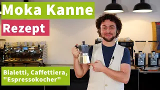 Moka-Kanne Rezept - So schmeckt uns die Caffettiera am besten!