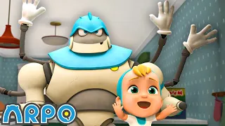 Live and Let Pie | Baby Daniel and ARPO The Robot | Funny Cartoons for Kids