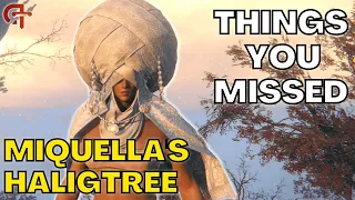 The Top Things You Missed In MIQUELLA'S HALIGTREE!  - Elden Ring Tutorial/Guide