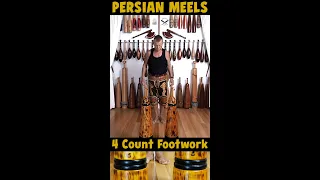 INDIAN CLUBS | Stepping-Footwork for the 4-count Persian Meel Swing