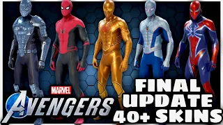 All Spider-Man Skins In Marvel's Avengers | Final Update