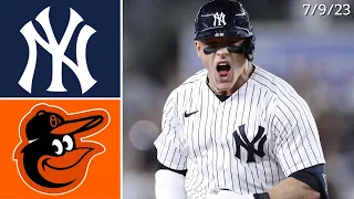 New York Yankees vs Baltimore Orioles | Game Highlights | 7/3/23