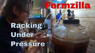 Fermzilla, Closed Pressure Transferring. Racking to keg. Part 3.