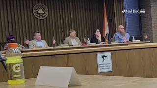 Petsas and Long Dispute at Poughkeepsie Common Council Meeting