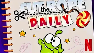 CUT THE ROPE DAILY | iOS | Netflix version | First Gameplay