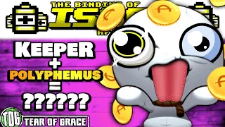 Keeper + Polyphemus = ? | The Binding of Isaac Afterbirth Plus (The Road to Repentance)