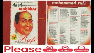 DARD - THE PAIN - MOHD. RAFI - VOLUME-1