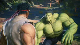 Ryu vs Hulk (Story Mode) - Marvel vs Capcom infinite | 4K UHD Gameplay