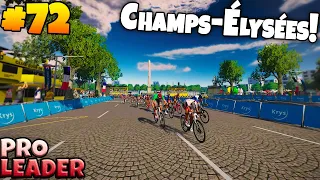 WINNING CHAMPS-ELYSEES??? - Pro Leader #72 | Tour De France 2021 PS4 (TDF PS5 Gameplay)