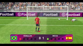 PES 2020 /PENALTY SHOOTOUT /TEAM MESSI VS TEAM RONALDO