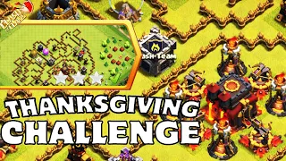 Easily 3 Star the Thanksgiving Challenge (Clash of Clans) 2022