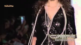 Zarina and Renata Litvinova на Mercedes Benz Fashion Week Russia осень-зима 2014/15