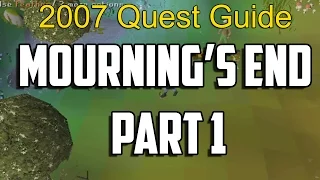 Runescape 2007 Mourning's End Part 1 Quest Guide