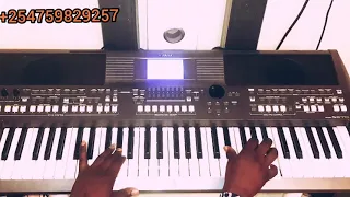 How to play niwewe wa kuabudiwa by Tumaini on keyboard tutorial