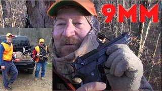 9mm vs deer. BERETTA M9 drops Big buck in its tracks!! 9mm Deer hunting