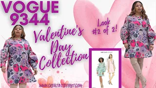 [133] Vogue 9344! DIY Valentine's Dress! Look #2!