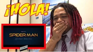 SPIDER-MAN: HOMECOMING - Official International Trailer #1 - REACTION